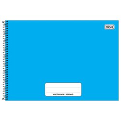 Caderno cartografia esp flex tilibra horizontal az 80fls c/4 - 229768