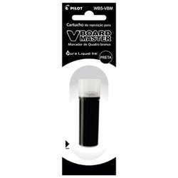 Refil para marcador quadro branco pilot wbs preto