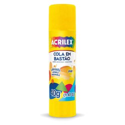 Cola em bastao acrilex 40g com 5