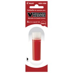 Refil para marcador quadro branco pilot wbs vermelho
