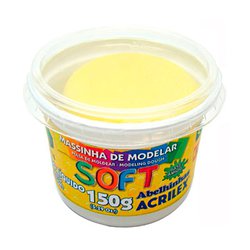 Massa de modelar soft acrilex 150g 101 verde