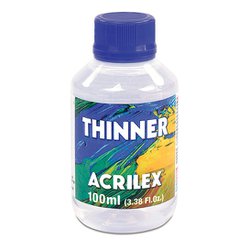 Thinner para pintura acrilex 100ml