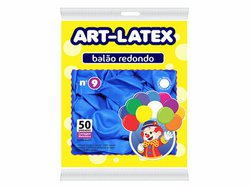 Bola de encher lisa art-latex c/50 9,0 - rosa pink
