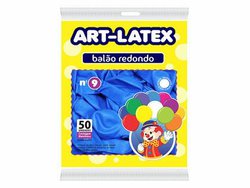 Bola de encher lisa art-latex c/50 9,0 - lilas