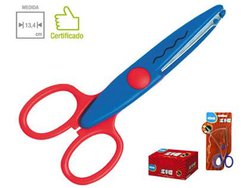 Tesoura escolar cis zig c/20
