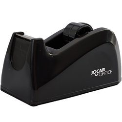 Suporte para fita adesiva jocar preto pequeno 19mm x 30m