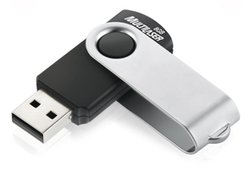 Pen drive multilaser twist - 32gb preto pd589