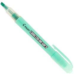 Marca texto pilot pastel verde com 12