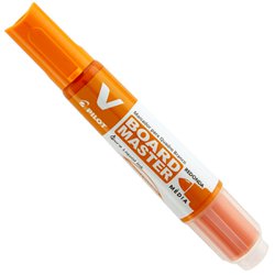 Marcador para quadro branco pilot vbm recarregavel laranja