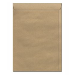 Envelope kraft natural scrity 240 x 340mm - 80g
