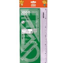 Kit geometrico leo&leo com 4 pecas