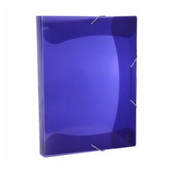 Pasta pvc com elastico plascony oficio 5cm lilas - a50b
