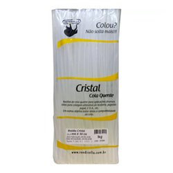 Cola quente bastao rendicolla cristal grossa 11,2x30 com 1kg