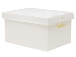 Caixa organizadora prontobox polycart media branca - 7011