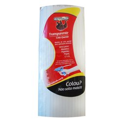 Cola quente bastao rendicolla translucida fina 7,5x30 com 1kg