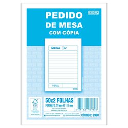 Impresso talao de pedido sao domingos pequeno 50x2 – 10085
