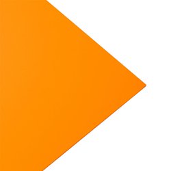 Placa de eva brw 40x60cm - laranja