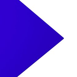 Placa de eva brw 40x60cm - azul royal