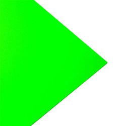 Placa de eva brw 40x60cm - verde fluorescente