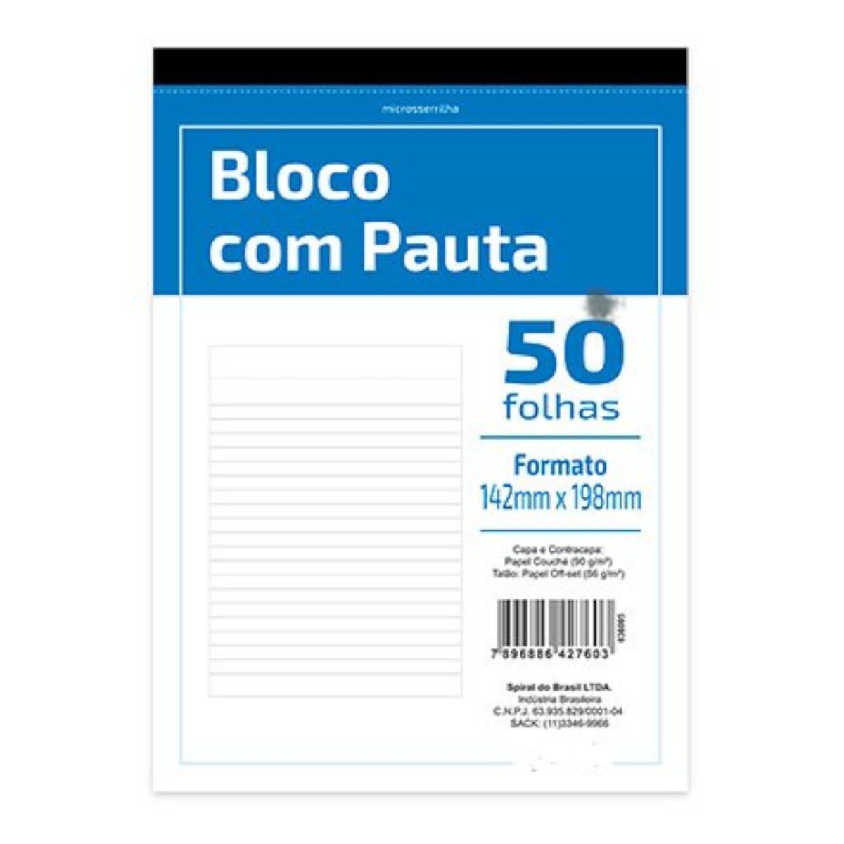 Bloco Pautado Kajoma Of 50fls 101 Br 5157